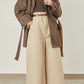 i'm here : with PIPING : LIGHT MELTON MACKINAW COAT