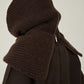 i'm here : " Crepe " KNIT SNOOD :