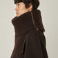 i'm here : " Crepe " KNIT SNOOD :