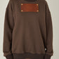 i'm here : LEATHER DOCKING : SWEAT SHIRTS