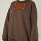 i'm here : LEATHER DOCKING : SWEAT SHIRTS