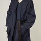 i'm here : HAOLI MILITARY "DENIM"  COAT :