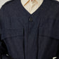 i'm here : HAOLI MILITARY "DENIM"  COAT :