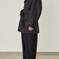 i'm here : with PIPING : LIGHT MELTON MACKINAW COAT