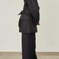 i'm here : with PIPING : LIGHT MELTON MACKINAW COAT