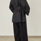 i'm here : with PIPING : LIGHT MELTON MACKINAW COAT