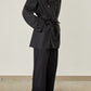 i'm here : with PIPING : LIGHT MELTON MACKINAW COAT