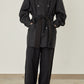 i'm here : with PIPING : LIGHT MELTON MACKINAW COAT