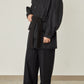 i'm here : with PIPING : LIGHT MELTON MACKINAW COAT