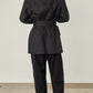 i'm here : with PIPING : LIGHT MELTON MACKINAW COAT