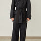 i'm here : with PIPING : LIGHT MELTON MACKINAW COAT