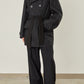 i'm here : with PIPING : LIGHT MELTON MACKINAW COAT