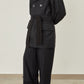 i'm here : with PIPING : LIGHT MELTON MACKINAW COAT
