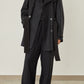 i'm here : with PIPING : LIGHT MELTON MACKINAW COAT