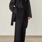i'm here : with PIPING : LIGHT MELTON MACKINAW COAT