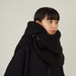 i'm here : " Crepe " KNIT SNOOD :