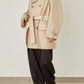 i'm here : with PIPING : LIGHT MELTON MACKINAW COAT