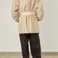 i'm here : with PIPING : LIGHT MELTON MACKINAW COAT