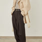 i'm here : with PIPING : LIGHT MELTON MACKINAW COAT