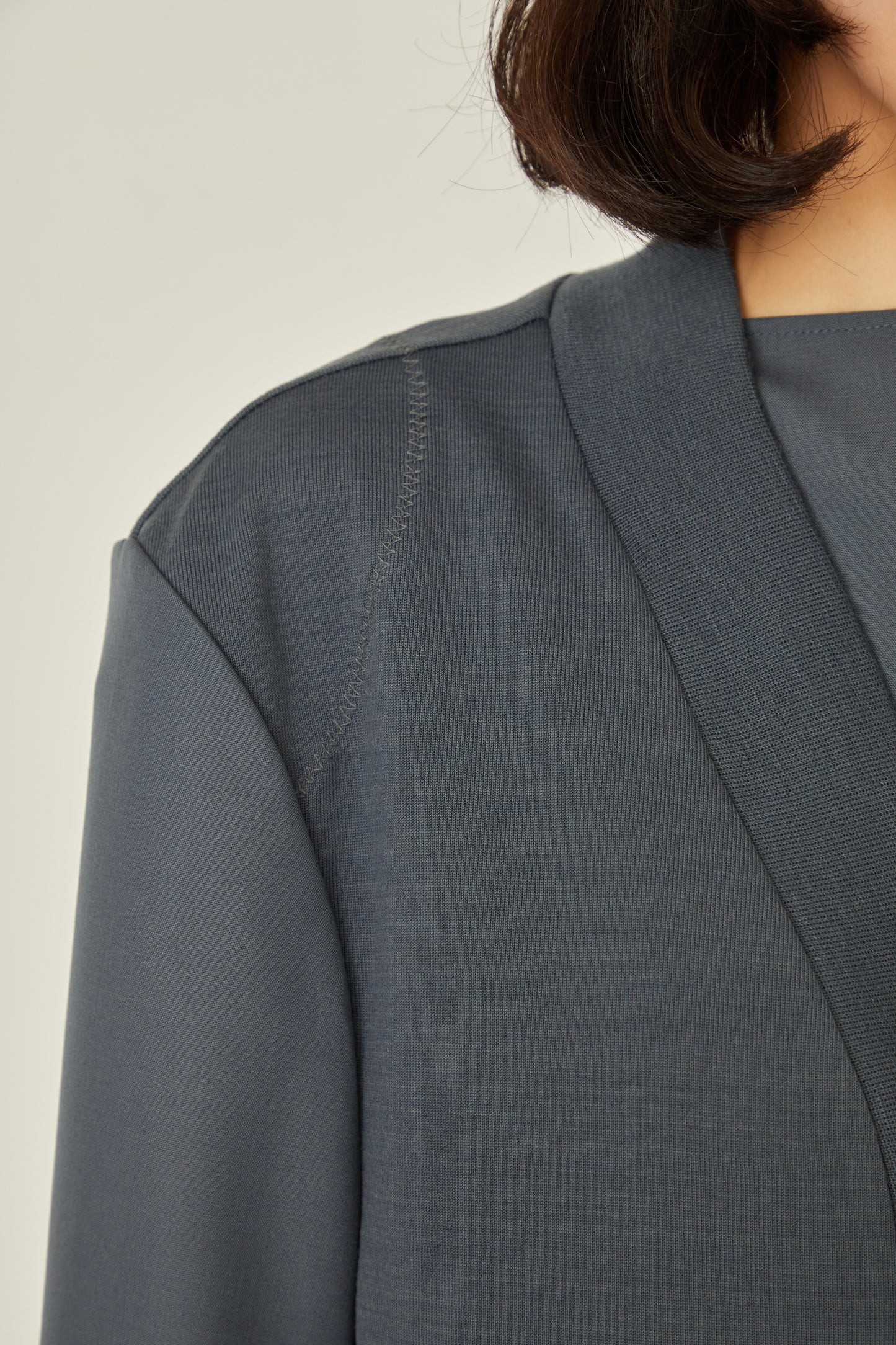 i'm here : UN(I) FORM JERSEY : DOCKING CARDIGAN