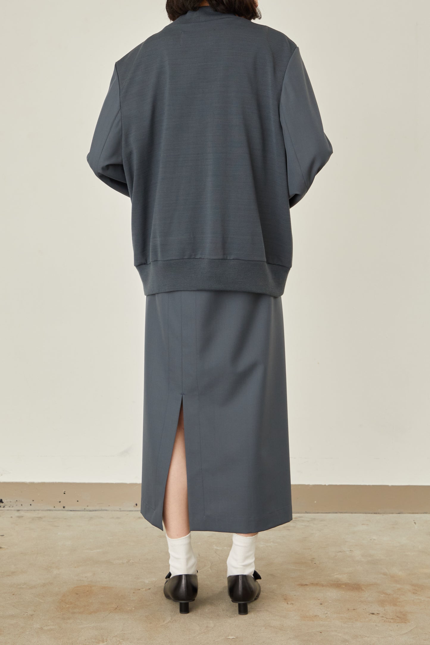 i'm here : UN(I) FORM JERSEY : DOCKING CARDIGAN