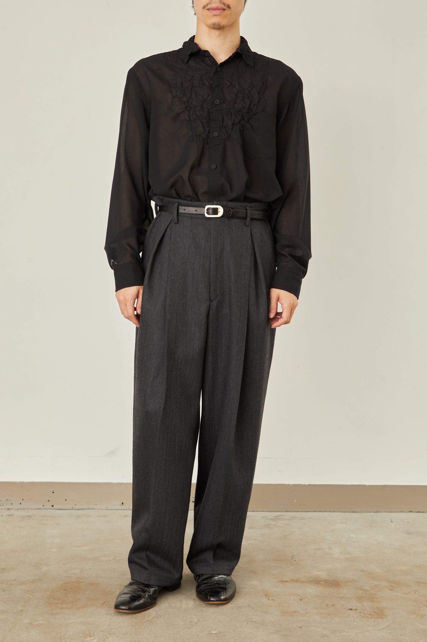 i'm here : " ONE " TUCK : VENETIAN PANTS