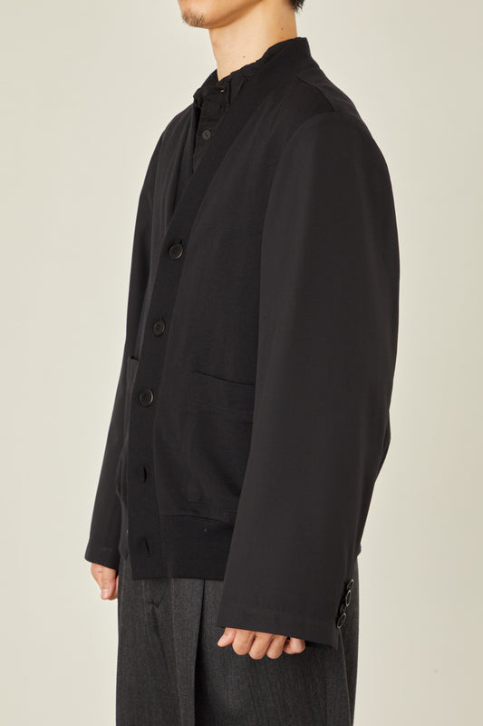 i'm here : UN(I) FORM JERSEY : DOCKING CARDIGAN