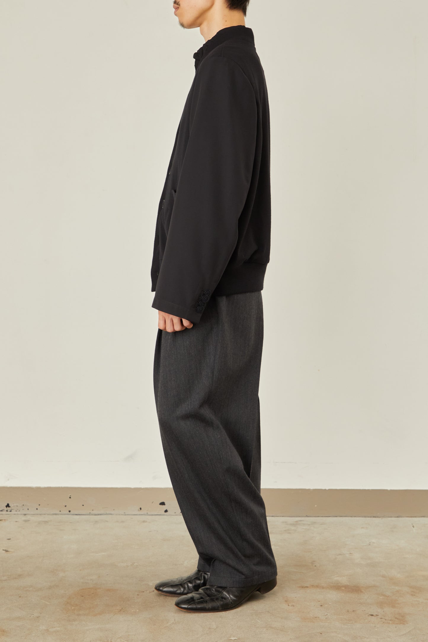 i'm here : UN(I) FORM JERSEY : DOCKING CARDIGAN