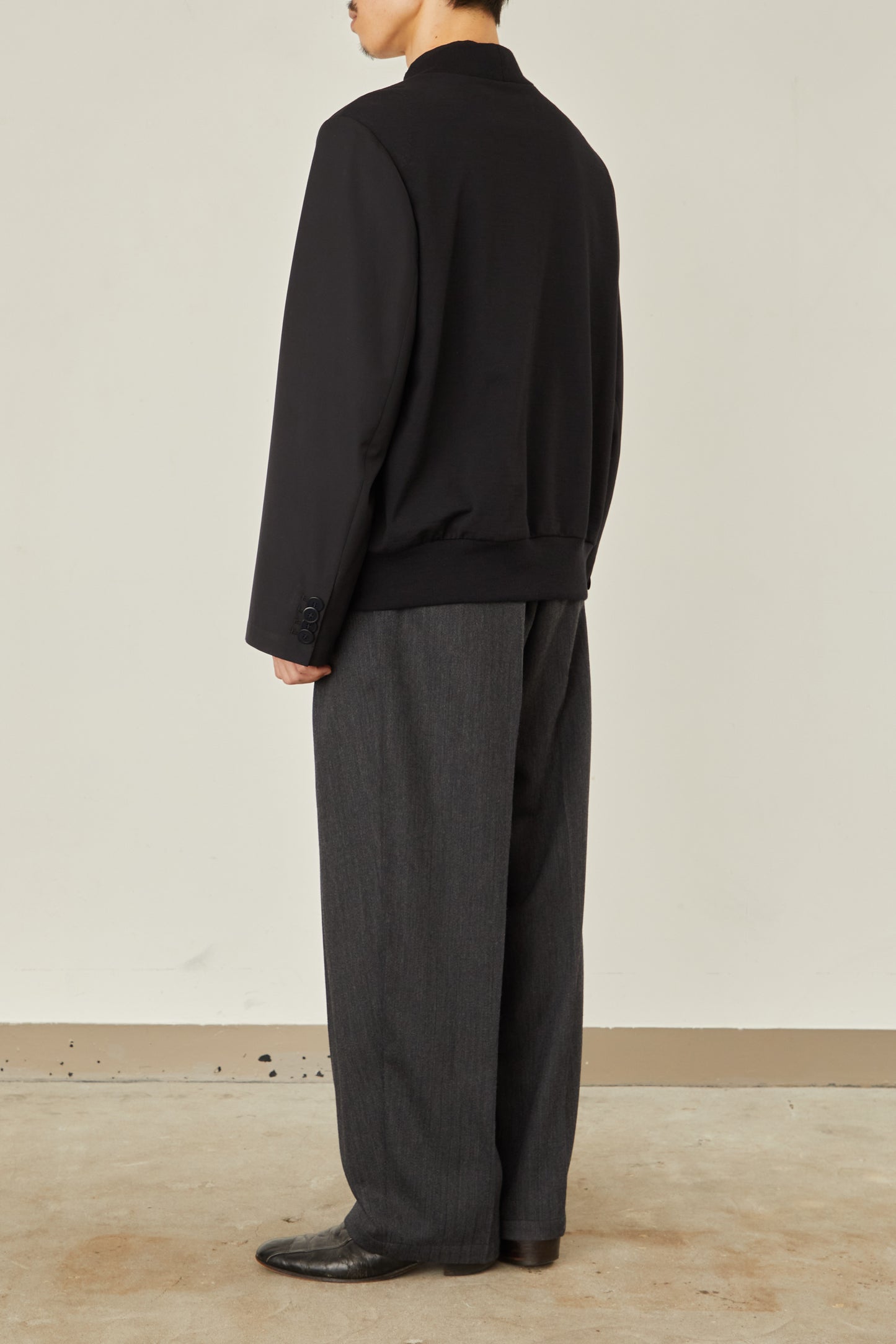 i'm here : UN(I) FORM JERSEY : DOCKING CARDIGAN