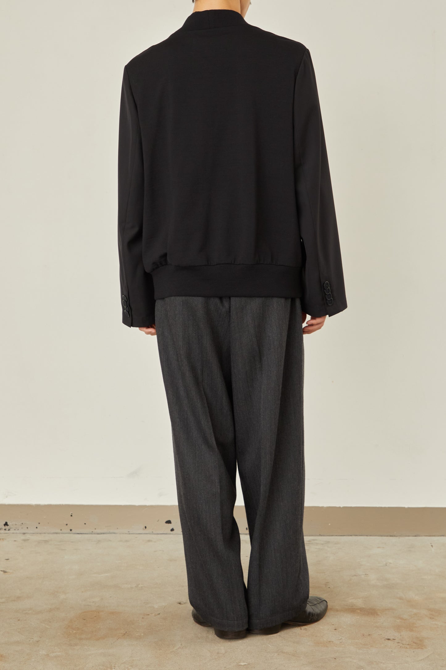 i'm here : UN(I) FORM JERSEY : DOCKING CARDIGAN