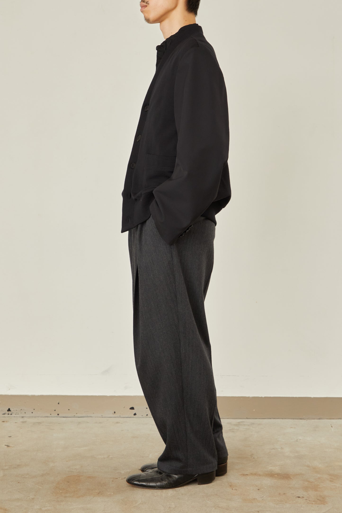 i'm here : UN(I) FORM JERSEY : DOCKING CARDIGAN