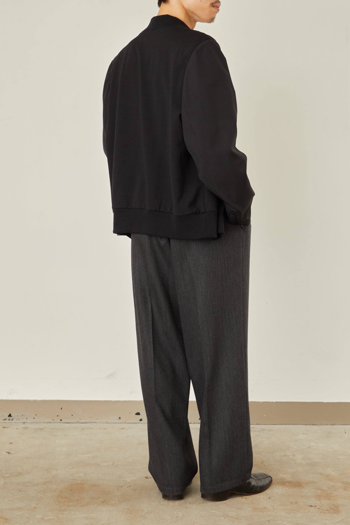 i'm here : UN(I) FORM JERSEY : DOCKING CARDIGAN