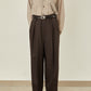 i'm here : " ONE " TUCK : VENETIAN PANTS