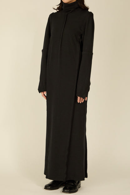 i'm here : " SLIT " JERSEY : ONE PIECE / BLACK