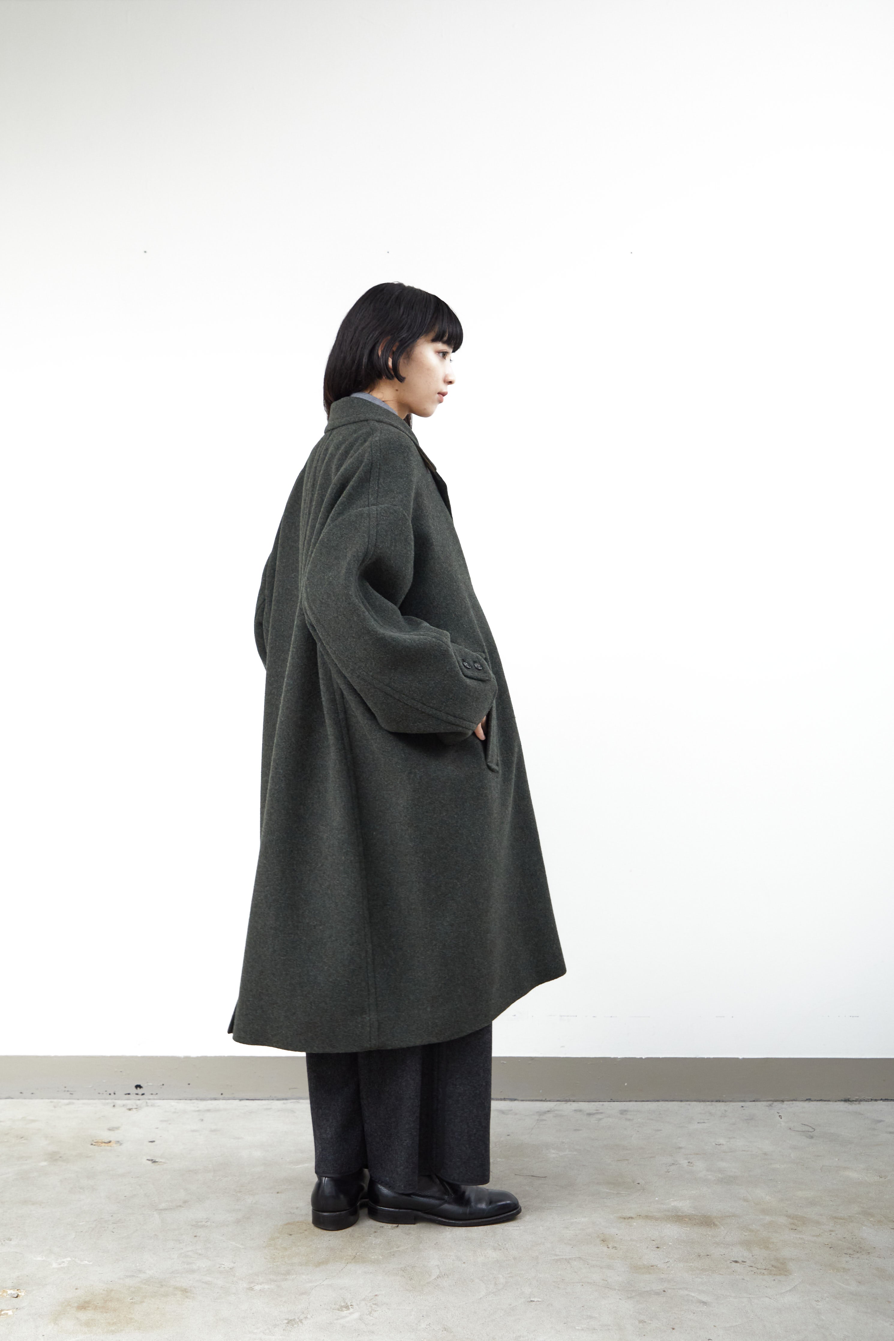 14,620円ARTS\u0026SCIENCE　Grandpa coat 　サイズ2　濃紺