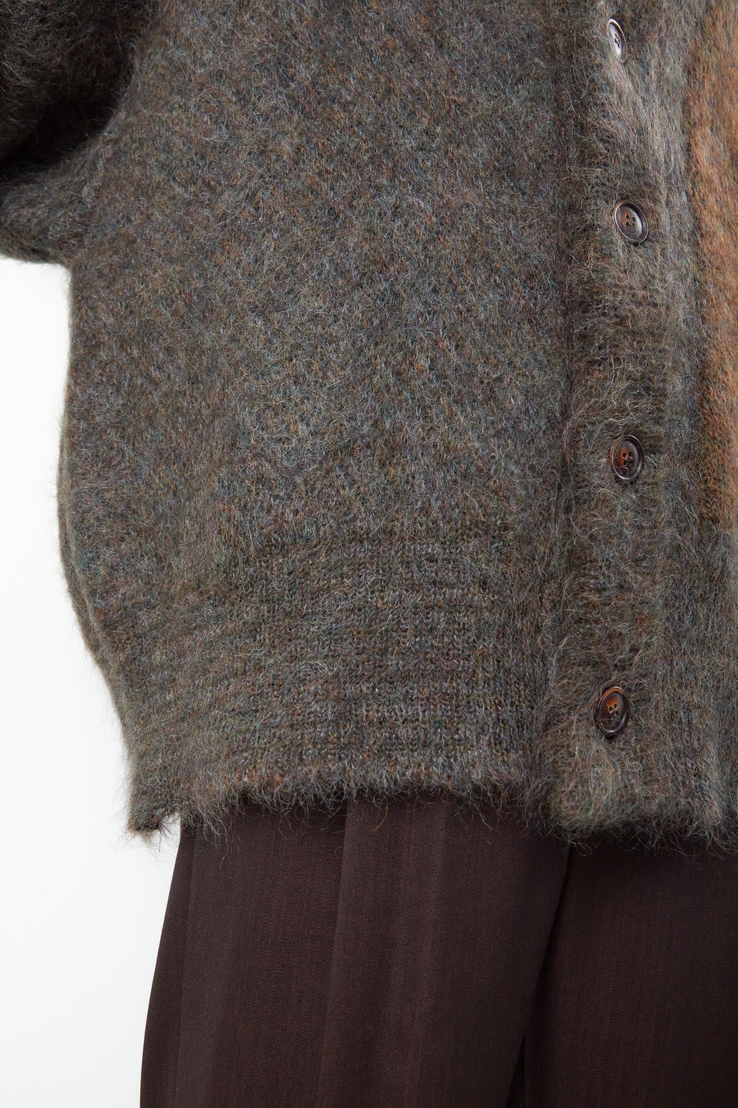 i'm here : MOHAIR : Melange Color KNIT