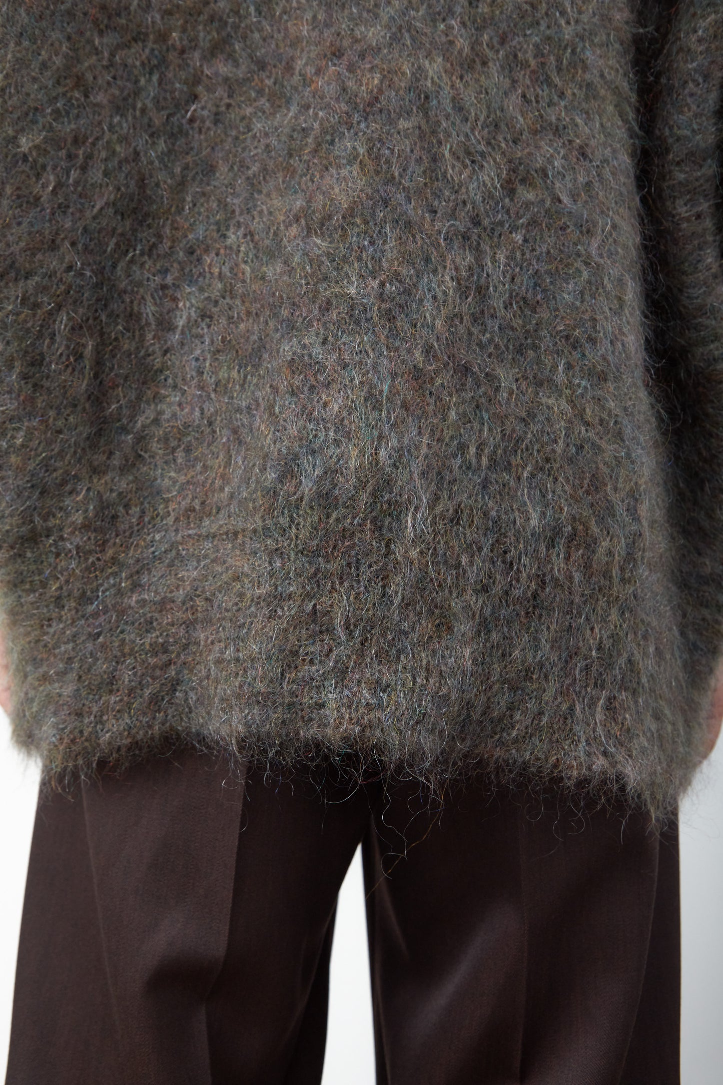 i'm here : MOHAIR : Melange Color KNIT