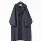 with PIPING : LIGHT MELTON COAT