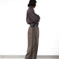 with PIPING : LIGHT MELTON PANTS