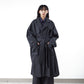 with PIPING : LIGHT MELTON COAT