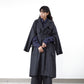with PIPING : LIGHT MELTON COAT