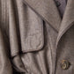 with PIPING : LIGHT MELTON COAT