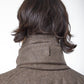 with PIPING : LIGHT MELTON COAT