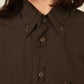 i'm here : " CUT OFF " SHIRT : / GRAY
