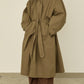 i'm here : HAOLI TRENCH COAT : / KHAKI