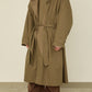 i'm here : HAOLI TRENCH COAT : / KHAKI