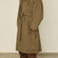 i'm here : HAOLI TRENCH COAT : / KHAKI