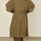 i'm here : HAOLI TRENCH COAT : / KHAKI