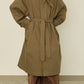 i'm here : HAOLI TRENCH COAT : / KHAKI