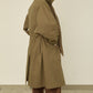 i'm here : HAOLI TRENCH COAT : / KHAKI